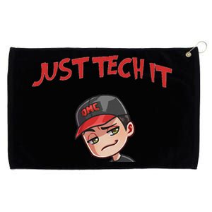 Quinmcgaming Just Tech It Fighting Game Community Grommeted Golf Towel