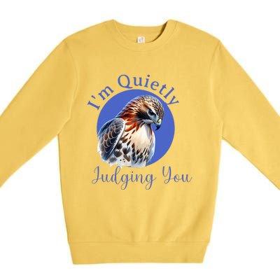 Quietly Judging You Premium Crewneck Sweatshirt