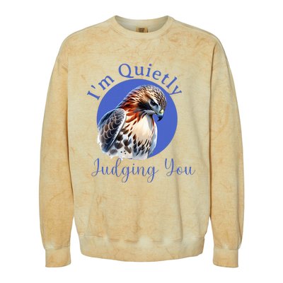 Quietly Judging You Colorblast Crewneck Sweatshirt