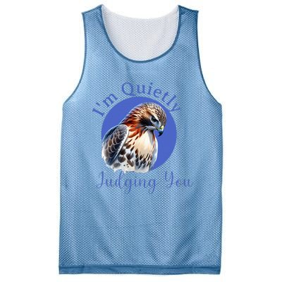 Quietly Judging You Mesh Reversible Basketball Jersey Tank