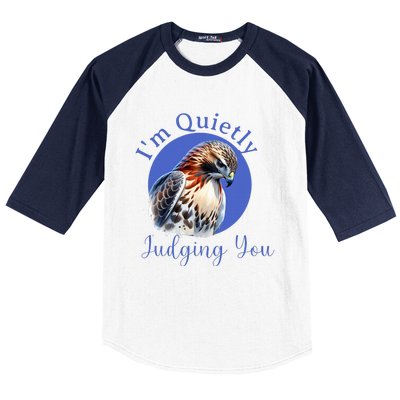 Quietly Judging You Baseball Sleeve Shirt