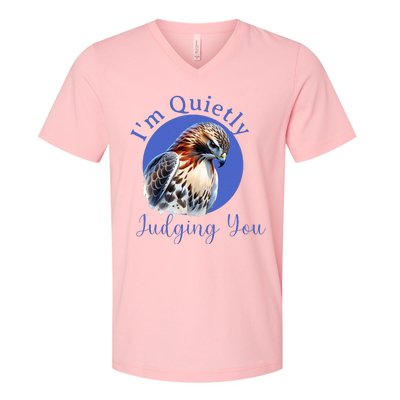 Quietly Judging You V-Neck T-Shirt