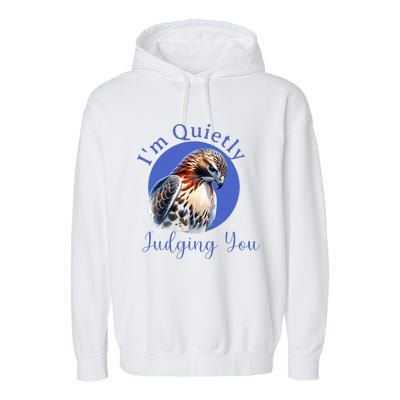 Quietly Judging You Garment-Dyed Fleece Hoodie