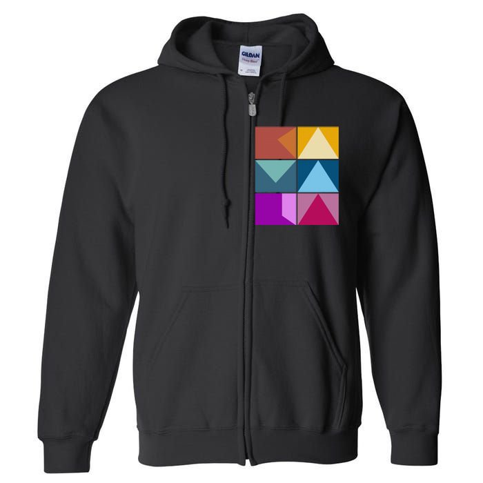 Quilted Kamala Harris For President Election Full Zip Hoodie