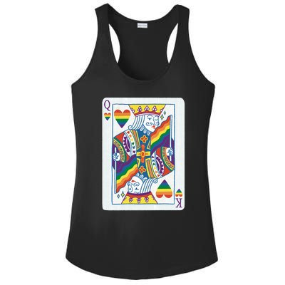 Queer King Queen Ladies PosiCharge Competitor Racerback Tank