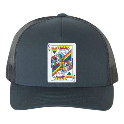 Queer King Queen Yupoong Adult 5-Panel Trucker Hat