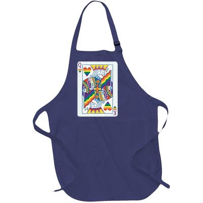 Queer King Queen Full-Length Apron With Pockets