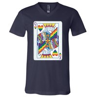 Queer King Queen V-Neck T-Shirt