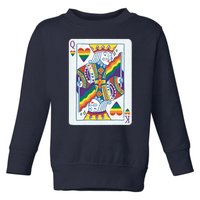 Queer King Queen Toddler Sweatshirt