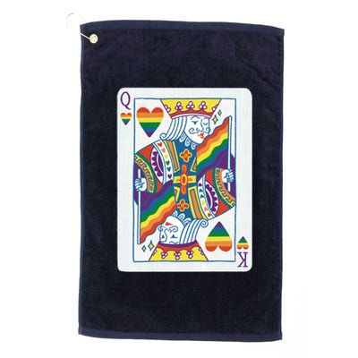 Queer King Queen Platinum Collection Golf Towel