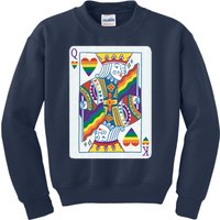 Queer King Queen Kids Sweatshirt