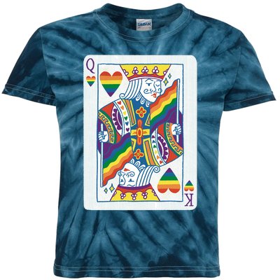 Queer King Queen Kids Tie-Dye T-Shirt