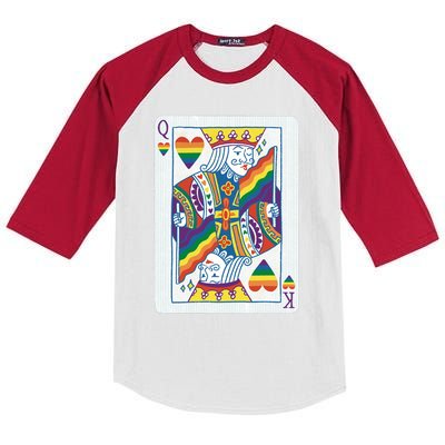 Queer King Queen Kids Colorblock Raglan Jersey