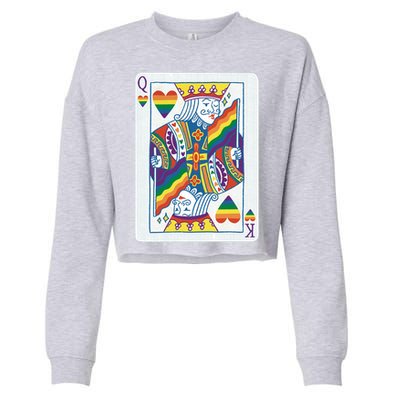 Queer King Queen Cropped Pullover Crew