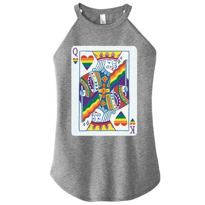 Queer King Queen Women's Perfect Tri Rocker Tank