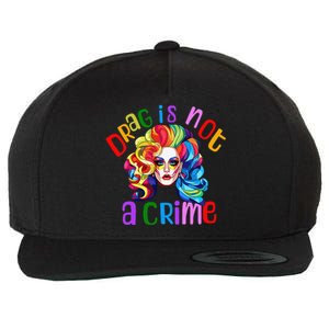 Queen LGBTQ Drag Is Not A Crime Fabulous Wool Snapback Cap