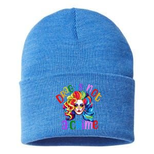 Queen LGBTQ Drag Is Not A Crime Fabulous Sustainable Knit Beanie