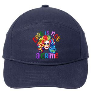 Queen LGBTQ Drag Is Not A Crime Fabulous 7-Panel Snapback Hat