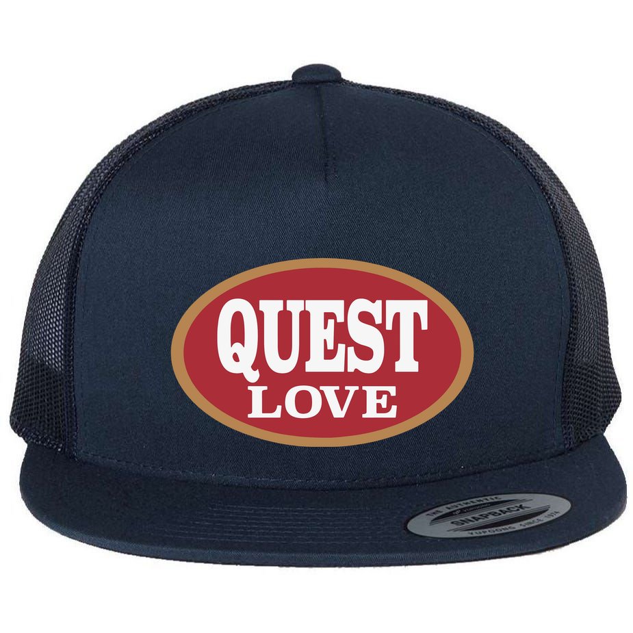 Quest Love Flat Bill Trucker Hat