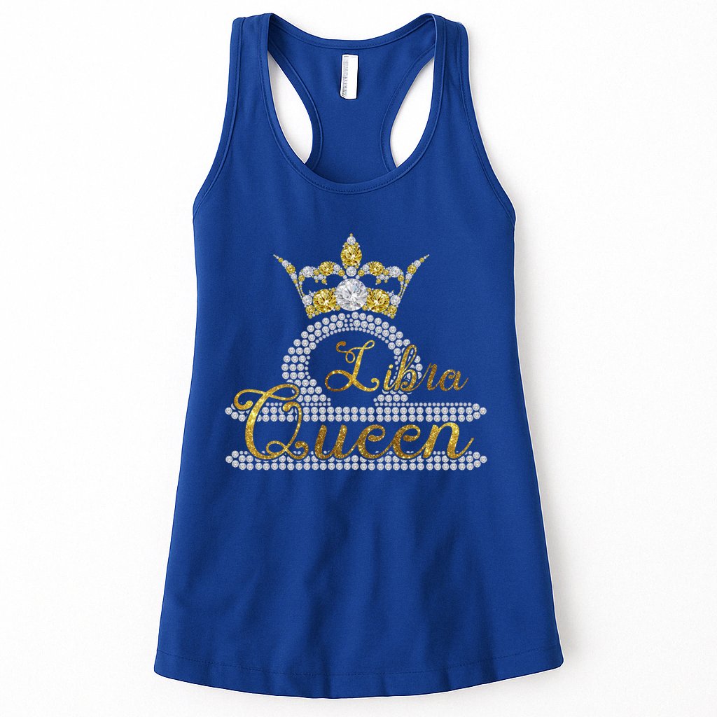 Queen Libra Zodiac Funny Gift Womens Tank Top