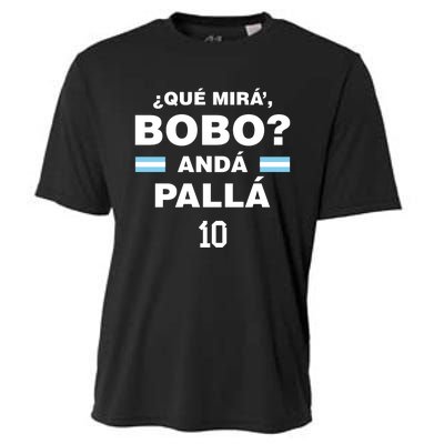 Que Mira´Bobo Argentina 10 Cooling Performance Crew T-Shirt