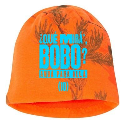 Que Mira´Bobo Argentina 10 Funny Meme Kati - Camo Knit Beanie