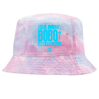 Que Mira´Bobo Argentina 10 Funny Meme Tie-Dyed Bucket Hat