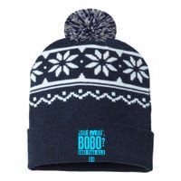 Que Mira´Bobo Argentina 10 Funny Meme USA-Made Snowflake Beanie