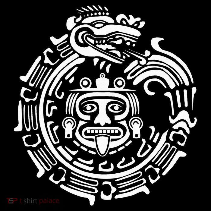 Quetzalcoatl Maya Aztec Ancient Symbol T-Shirt