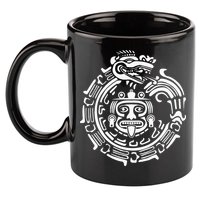 Quetzalcoatl Maya Aztec Ancient Symbol 11oz C Handle Ceramic Mug