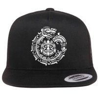 Quetzalcoatl Maya Aztec Ancient Symbol Flatbill Hat