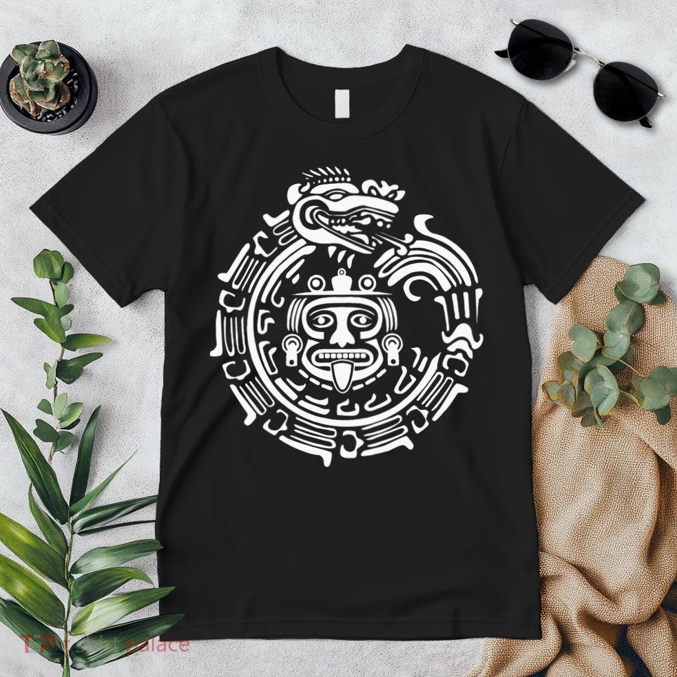 Quetzalcoatl Maya Aztec Ancient Symbol Premium T-Shirt