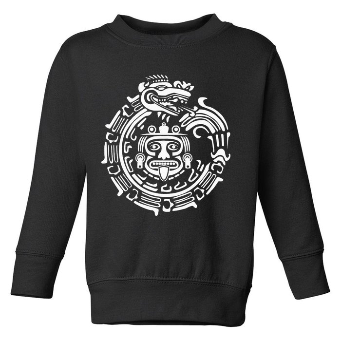 Quetzalcoatl Maya Aztec Ancient Symbol Toddler Sweatshirt