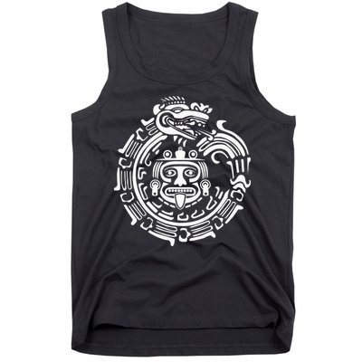 Quetzalcoatl Maya Aztec Ancient Symbol Tank Top