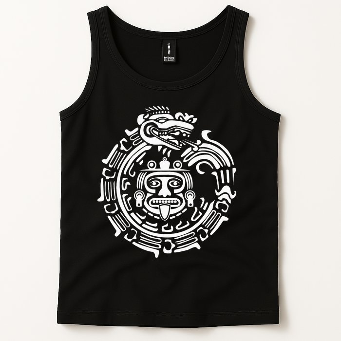 Quetzalcoatl Maya Aztec Ancient Symbol Tank Top