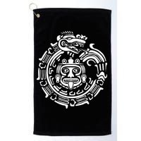 Quetzalcoatl Maya Aztec Ancient Symbol Golf Towel
