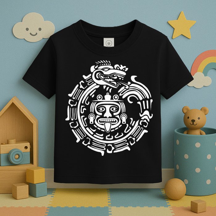 Quetzalcoatl Maya Aztec Ancient Symbol Toddler T-Shirt