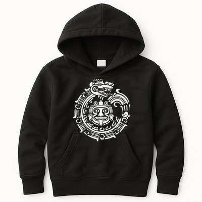 Quetzalcoatl Maya Aztec Ancient Symbol Kids Hoodie