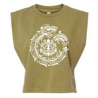 Quetzalcoatl Maya Aztec Ancient Symbol Garment-Dyed Women's Muscle Tee