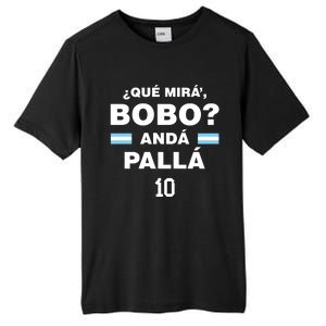 Que Mira´Bobo Argentina 10 Tall Fusion ChromaSoft Performance T-Shirt