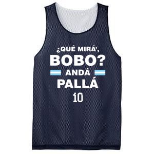 Que Mira´Bobo Argentina 10 Mesh Reversible Basketball Jersey Tank