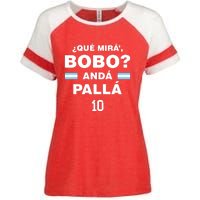 Que Mira´Bobo Argentina 10 Enza Ladies Jersey Colorblock Tee