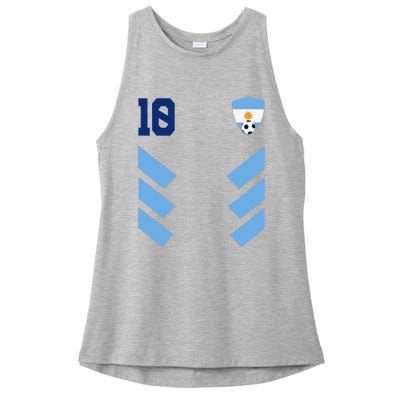 Que Mira´Bobo Argentina 10 Ladies PosiCharge Tri-Blend Wicking Tank