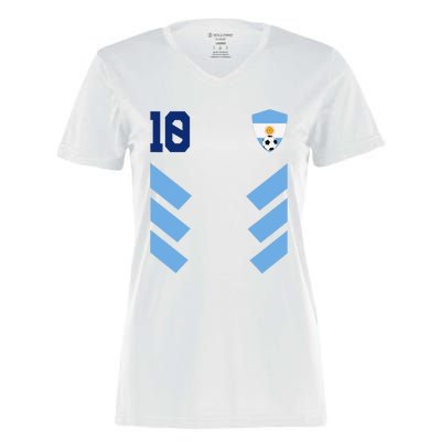 Que Mira´Bobo Argentina 10 Women's Momentum V-Neck T-Shirt