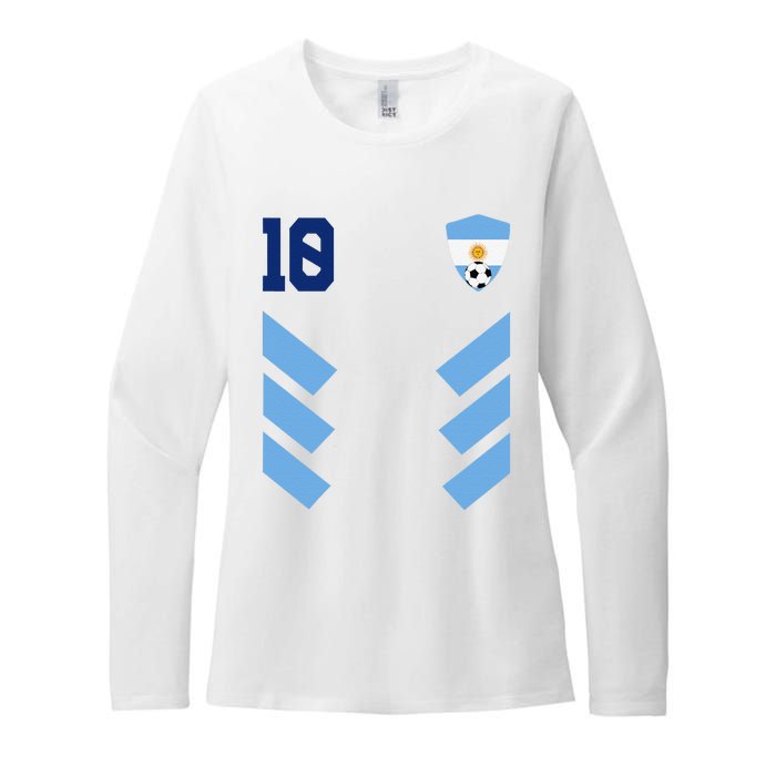 Que Mira´Bobo Argentina 10 Womens CVC Long Sleeve Shirt