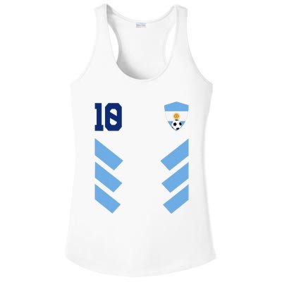 Que Mira´Bobo Argentina 10 Ladies PosiCharge Competitor Racerback Tank