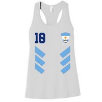 Que Mira´Bobo Argentina 10 Women's Racerback Tank