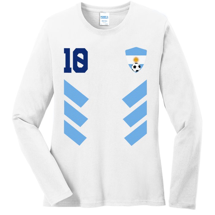 Que Mira´Bobo Argentina 10 Ladies Long Sleeve Shirt