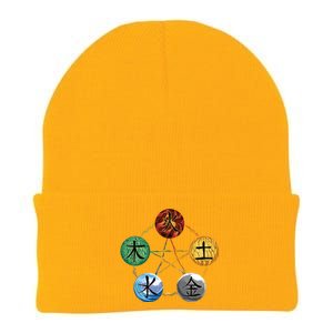 Qigong Martial Arts Elements Knit Cap Winter Beanie