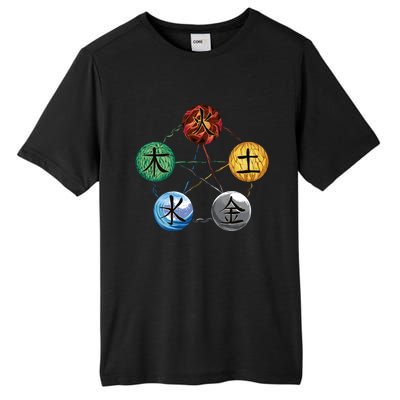 Qigong Martial Arts Elements Tall Fusion ChromaSoft Performance T-Shirt